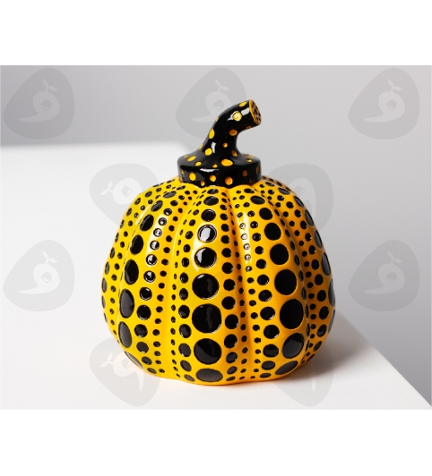 草間彌生KUSAMAYAYOI - 南瓜紙鎮 (黃)